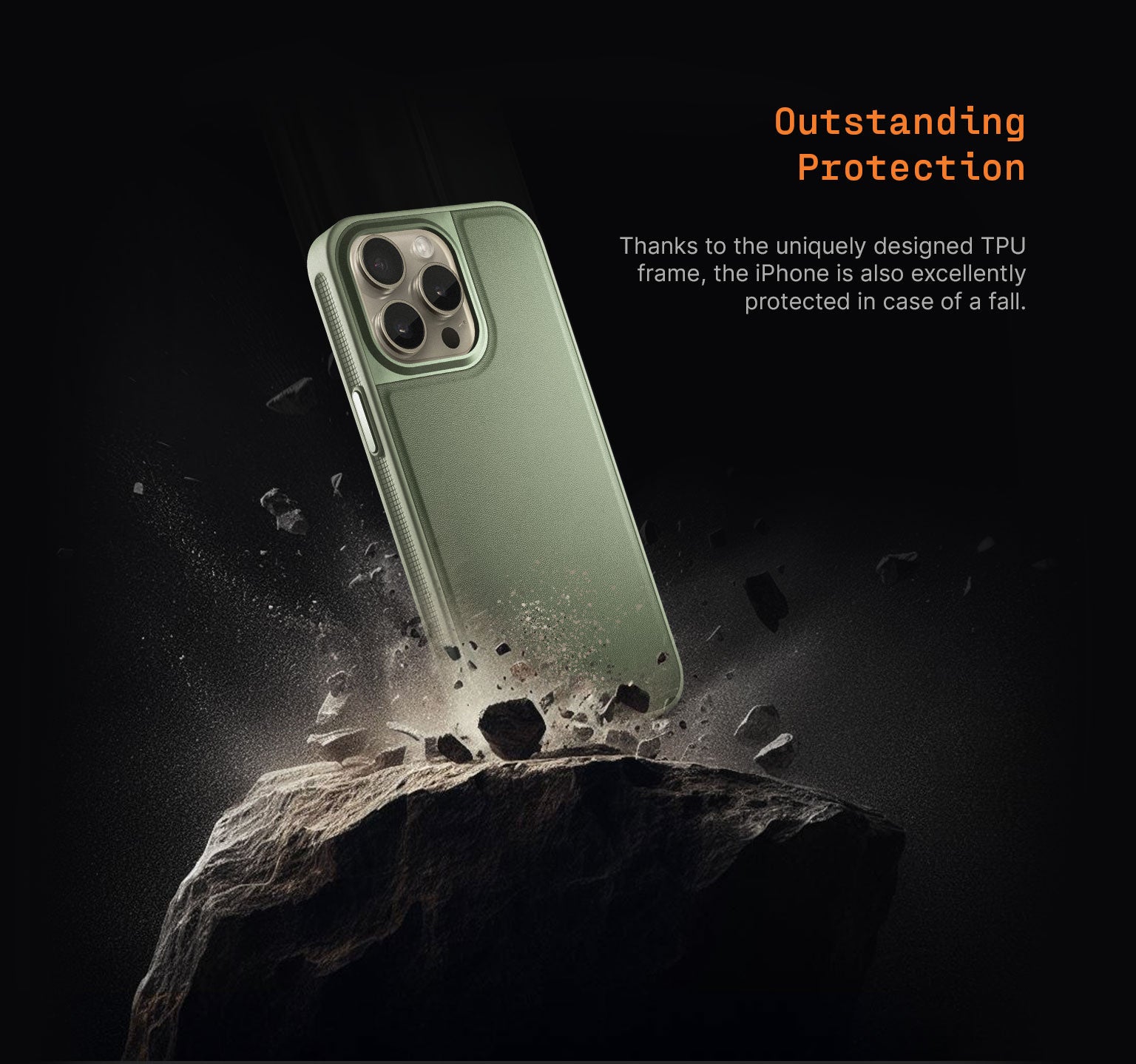 Sport Case | iPhone 15 Pro Max | Sage Green