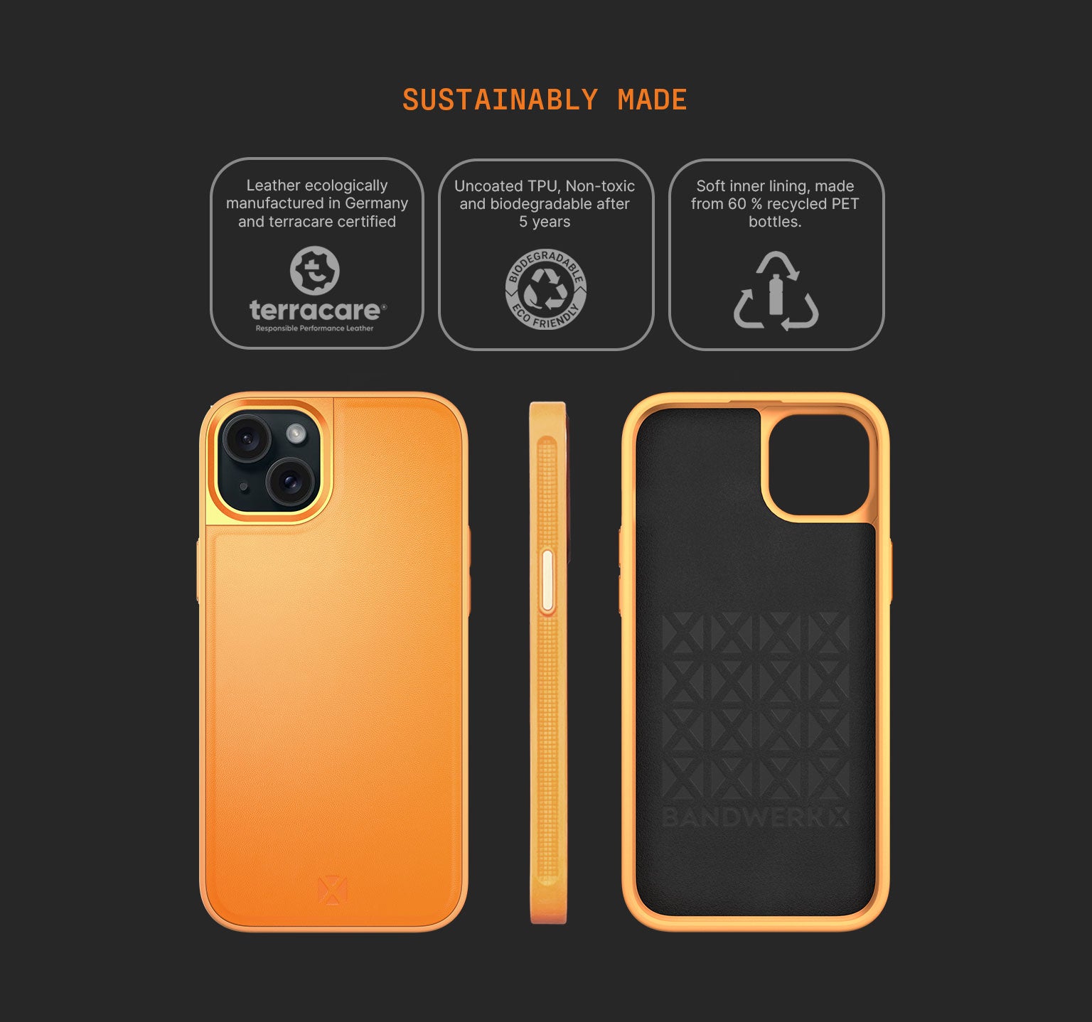 Sport Case | iPhone 15 Plus | Orange Pop