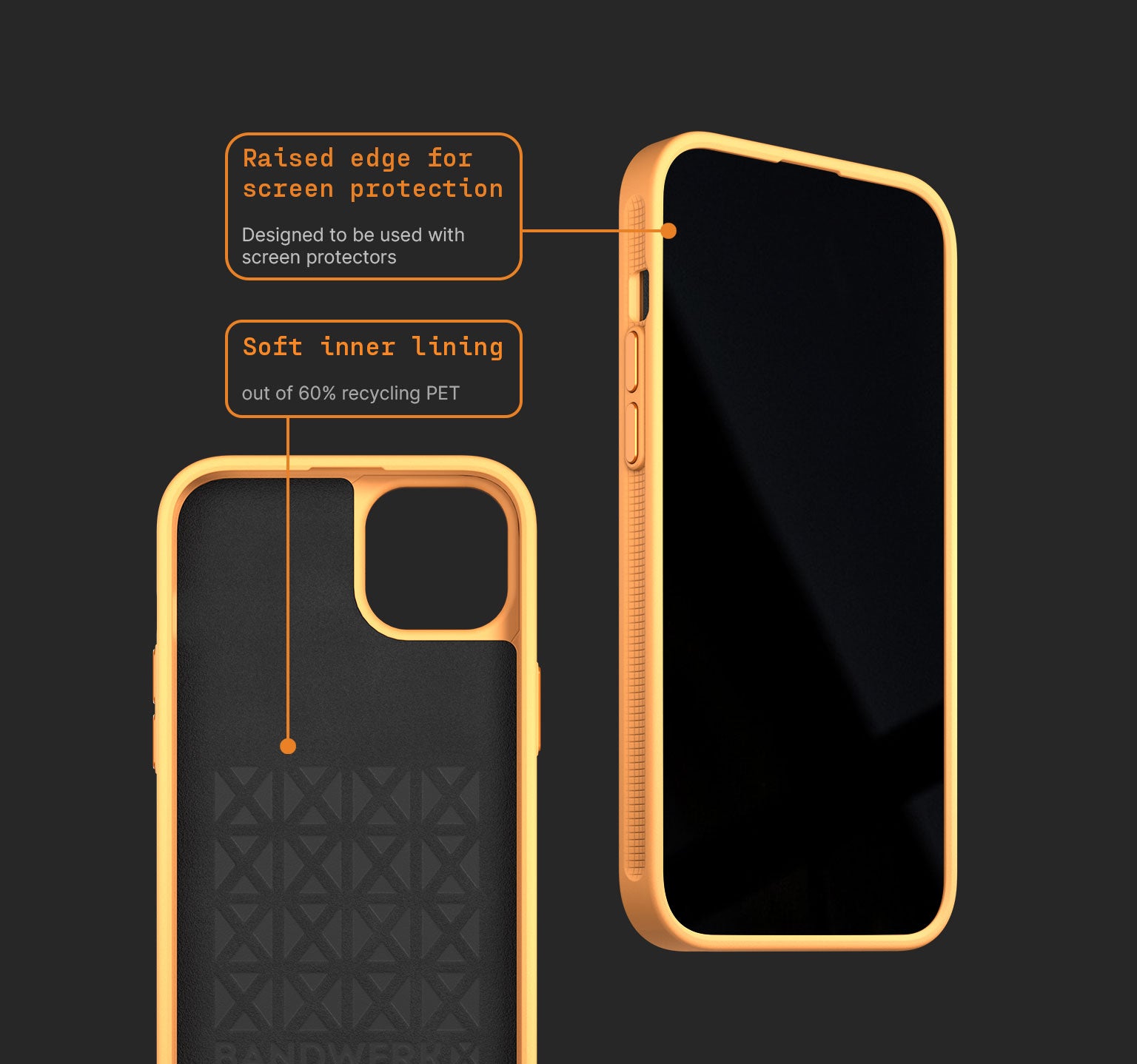 Sport Case | iPhone 15 Plus | Orange Pop