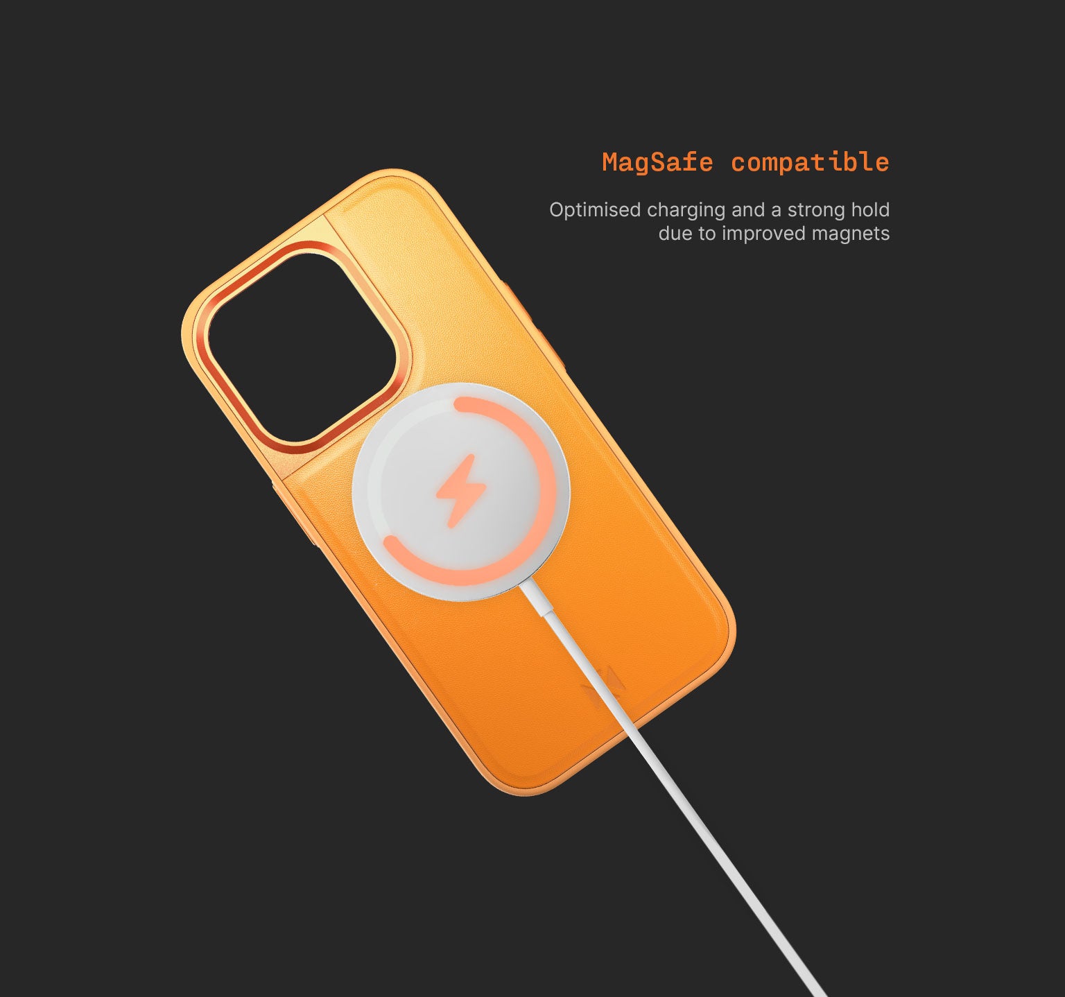 Sport Case | iPhone 15 Pro | Orange Pop