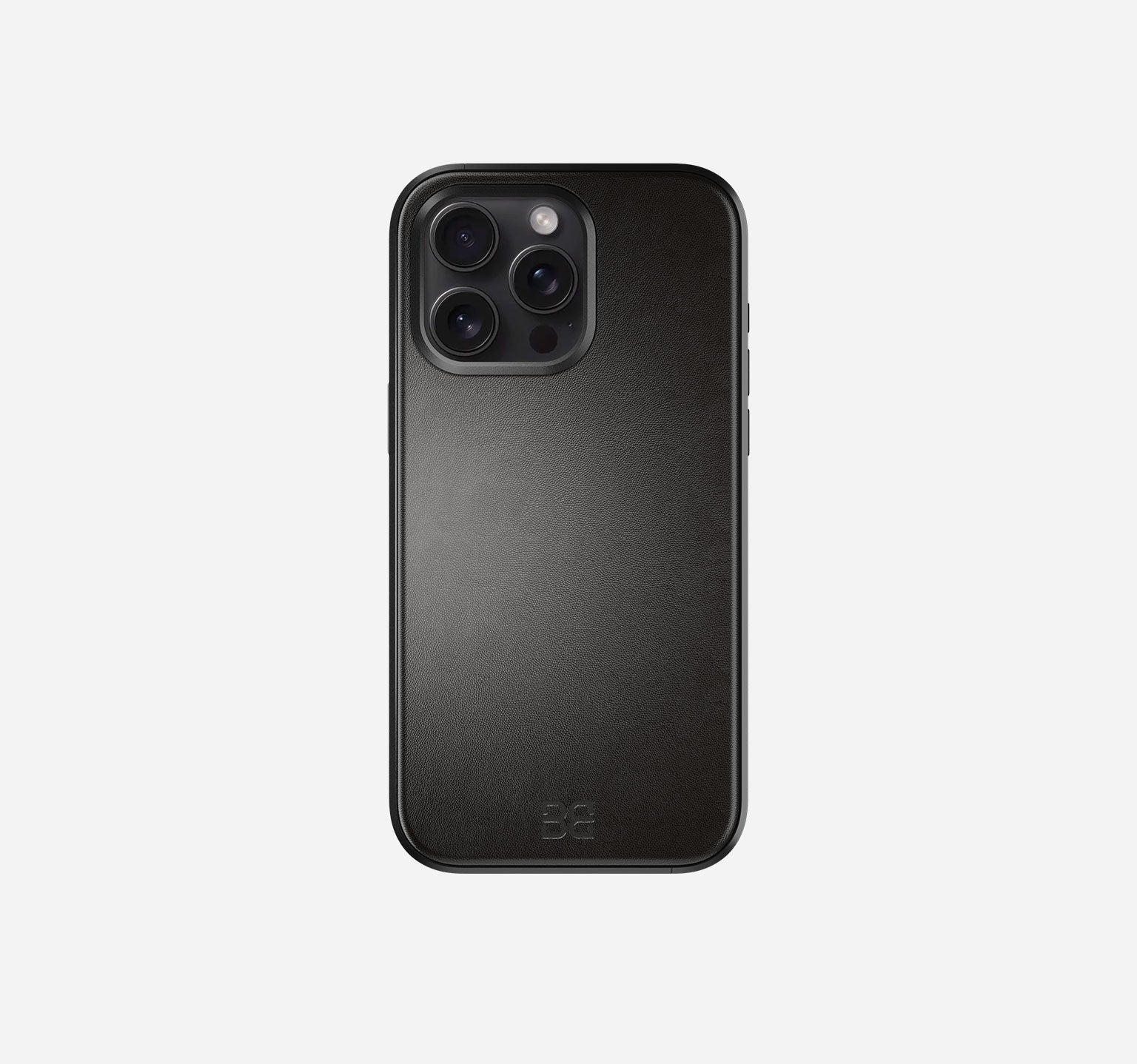 Aluminum Leather Case | iPhone 15 Pro Max | Space Black