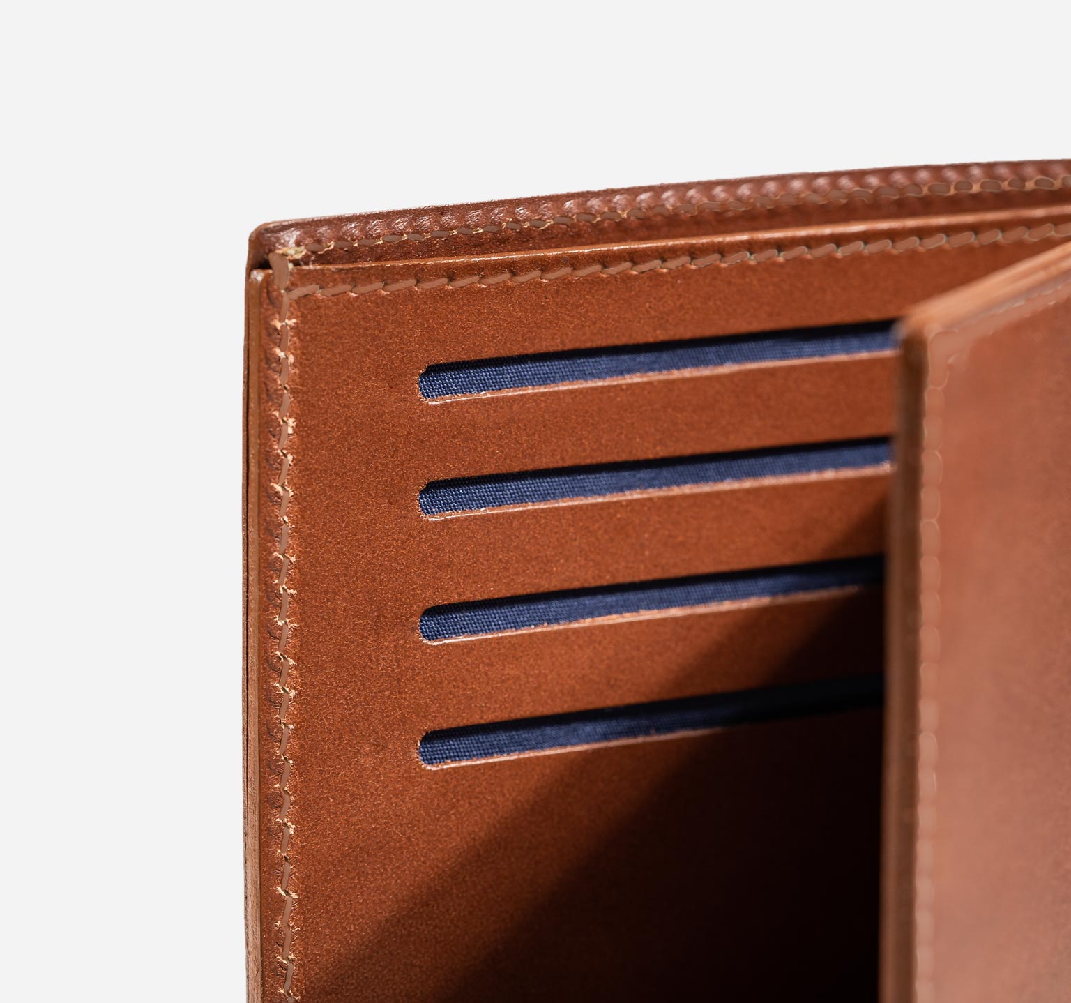 Nappa | Light Brown Tone-on-Tone | Passport Cover