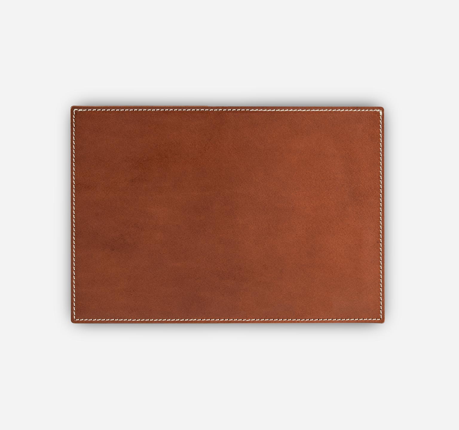 Nappa | Light Brown Contrast Seam | Passport Cover