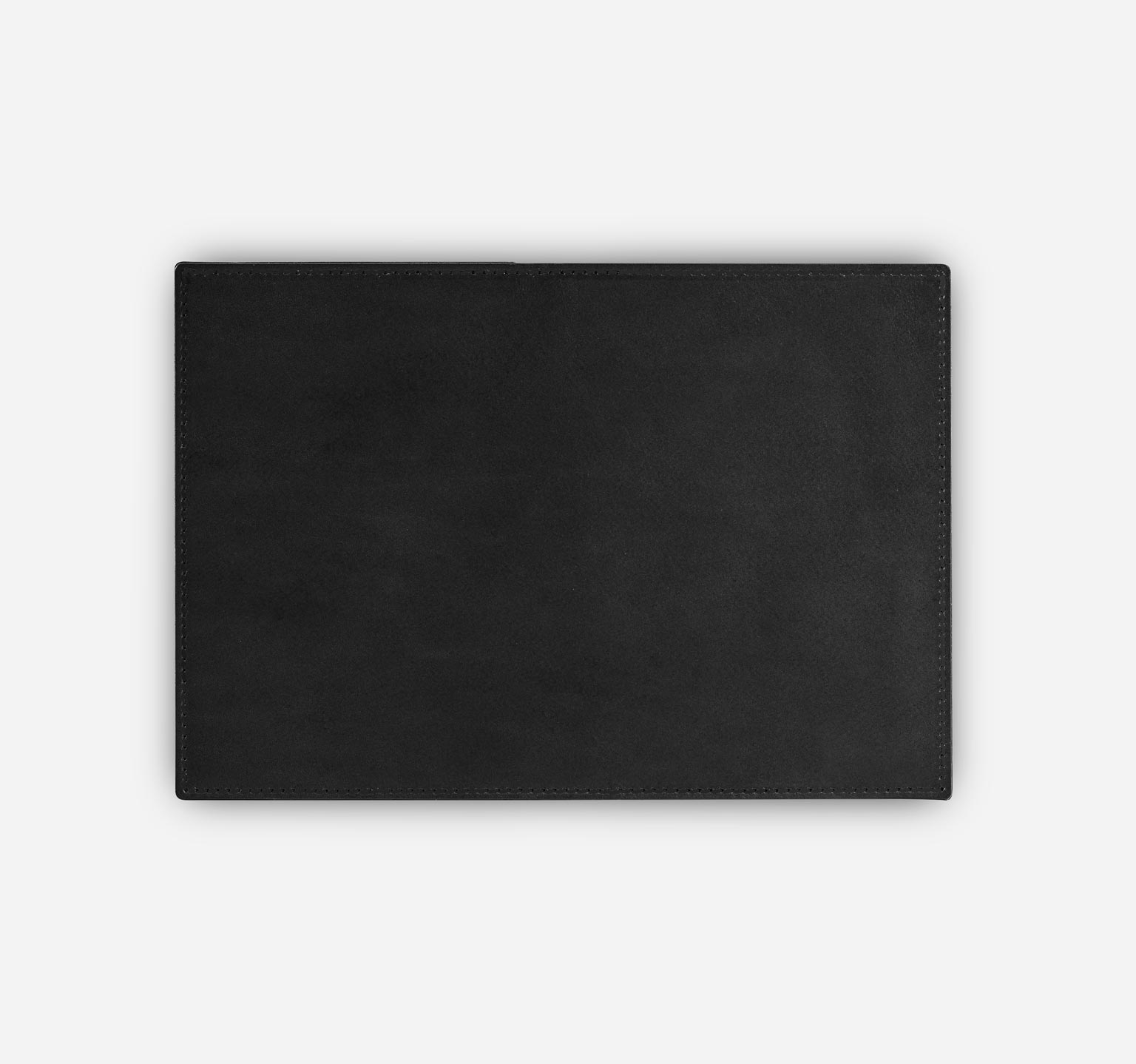 Nappa | Black Tone-on-Tone | Passport Cover