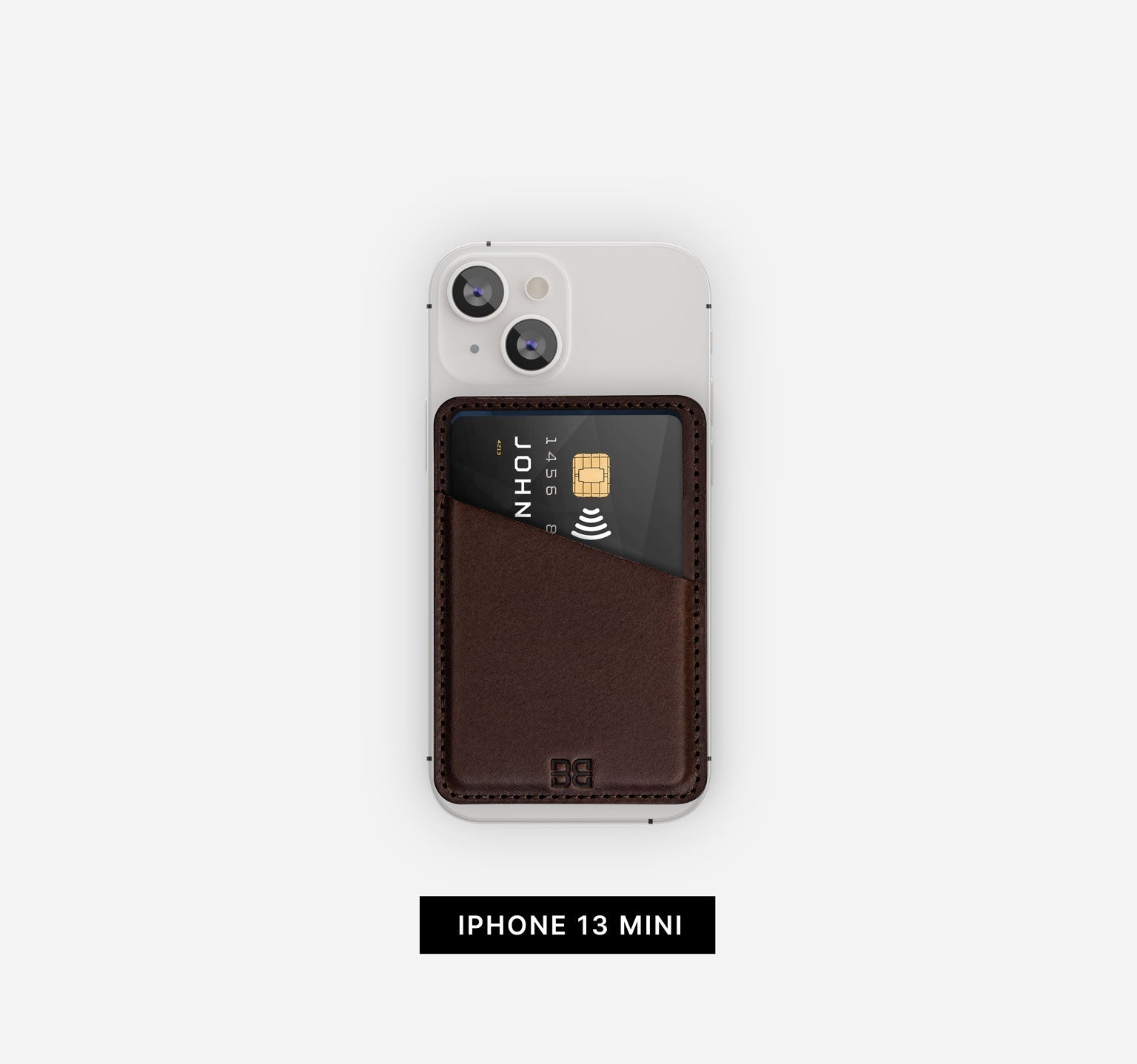 Nappa | Dark Brown | MagSafe Wallet