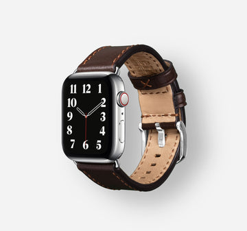 Classic Leather Band | Pure Dark Brown